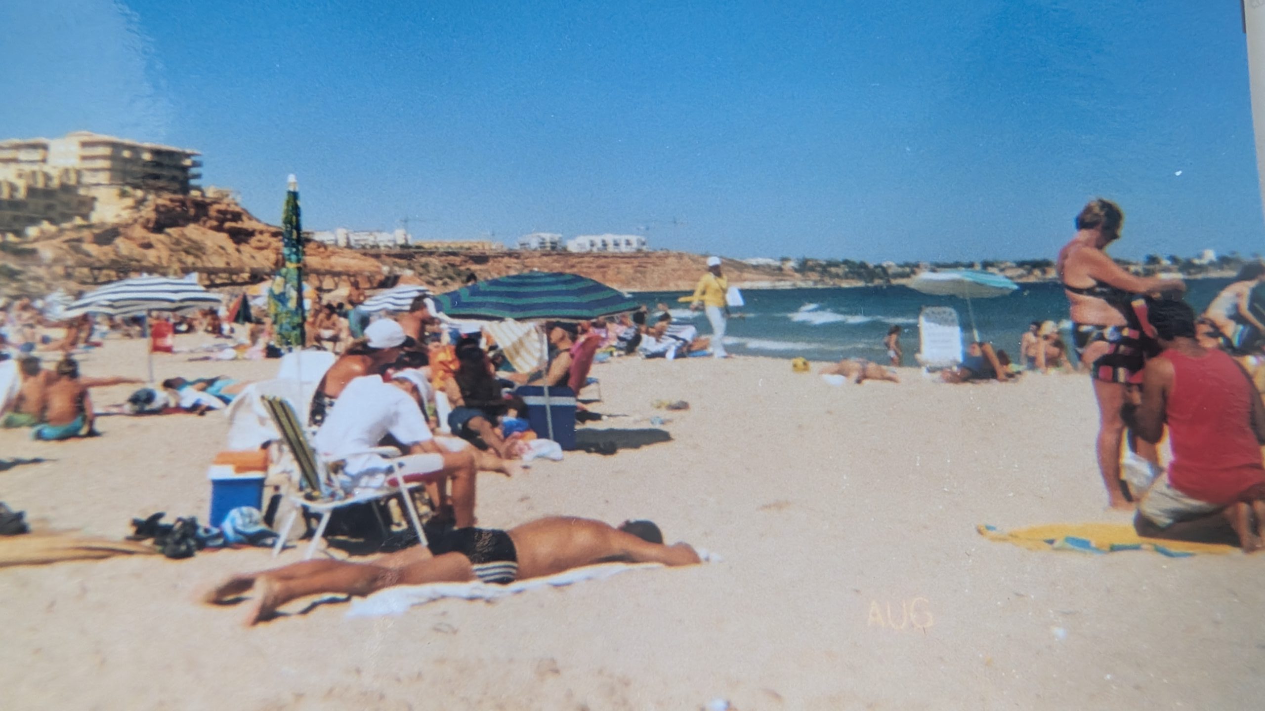 Spain beach first time abroad, Costa Blanca